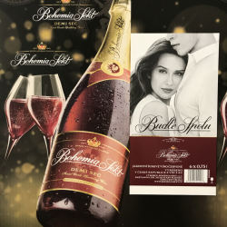 Bohemia Sekt Chardonnay Rose Brut Demi Sec Boxes printed by PANFLEX sro