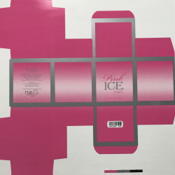 Pink Ice by rue 21 Perfume Spray Box printed by Emirates Printing Press LLC