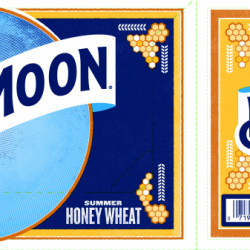 Blu -Moon Summer Honey Wheat Box printed by International Paper Indianapolis