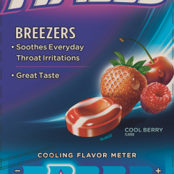 Halls Breezer Bag printed by Bemis North America