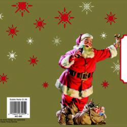 USPS ReadyPost 6 3/8-in. X 8 3/4-in. Coca-Cola Holiday Bubble Mailer printed by ProAmpac Wrightstown
