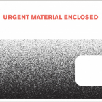 American Red Cross Urgent Material Enclosed Envelope