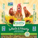 Healthy Harvest Whole & Hearty 17% Layer Feed for Hens Wrapper