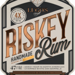 Lugos-Craft-Riskey-Handmade-Rum-Label-printed-by-McDowell-Label