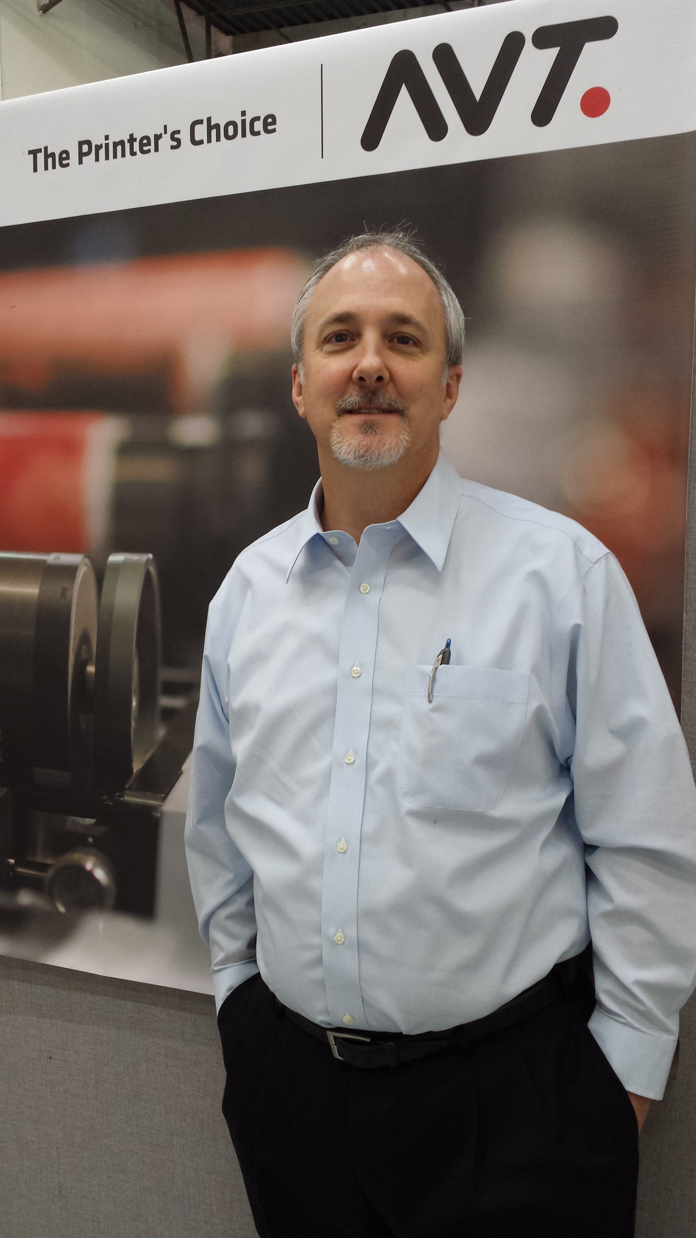 Kevin O'Shields Joins AVT as Sales Manager Flexographic Technical