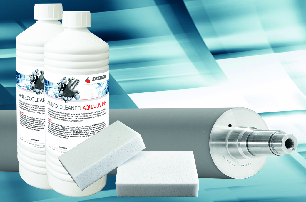 Zecher Introduces Anilox Roll Cleaning Products Flexographic