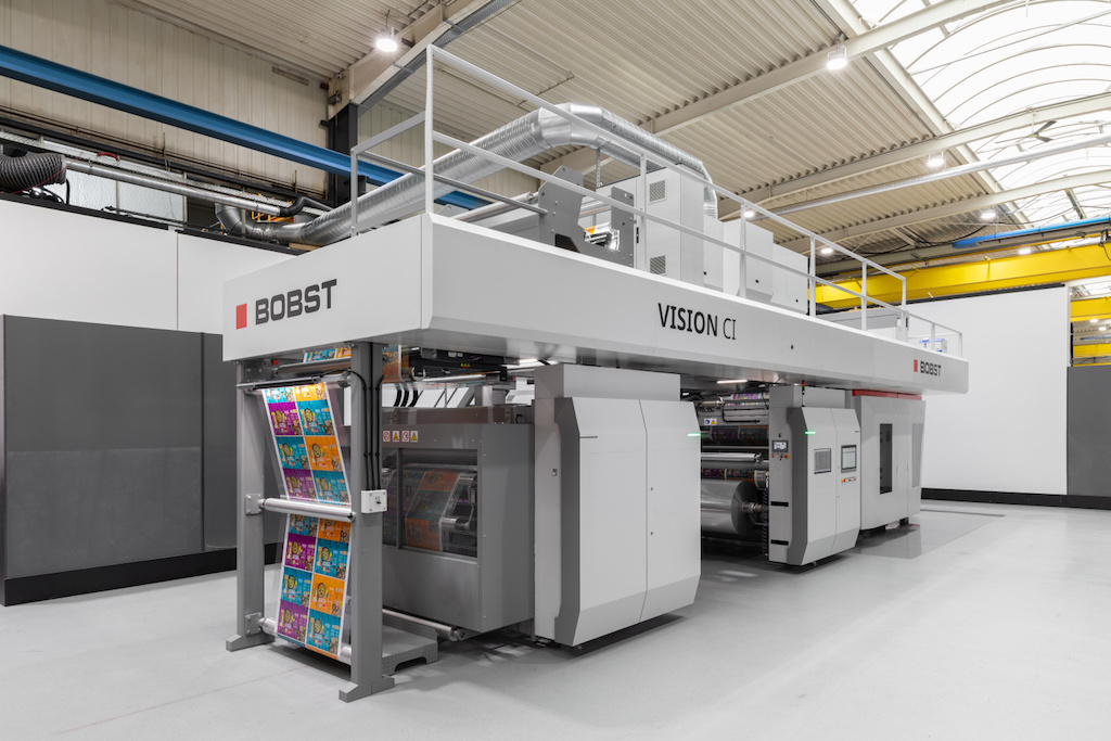 Bobst Introduces VISION CI Flexo Press Flexographic Technical Association