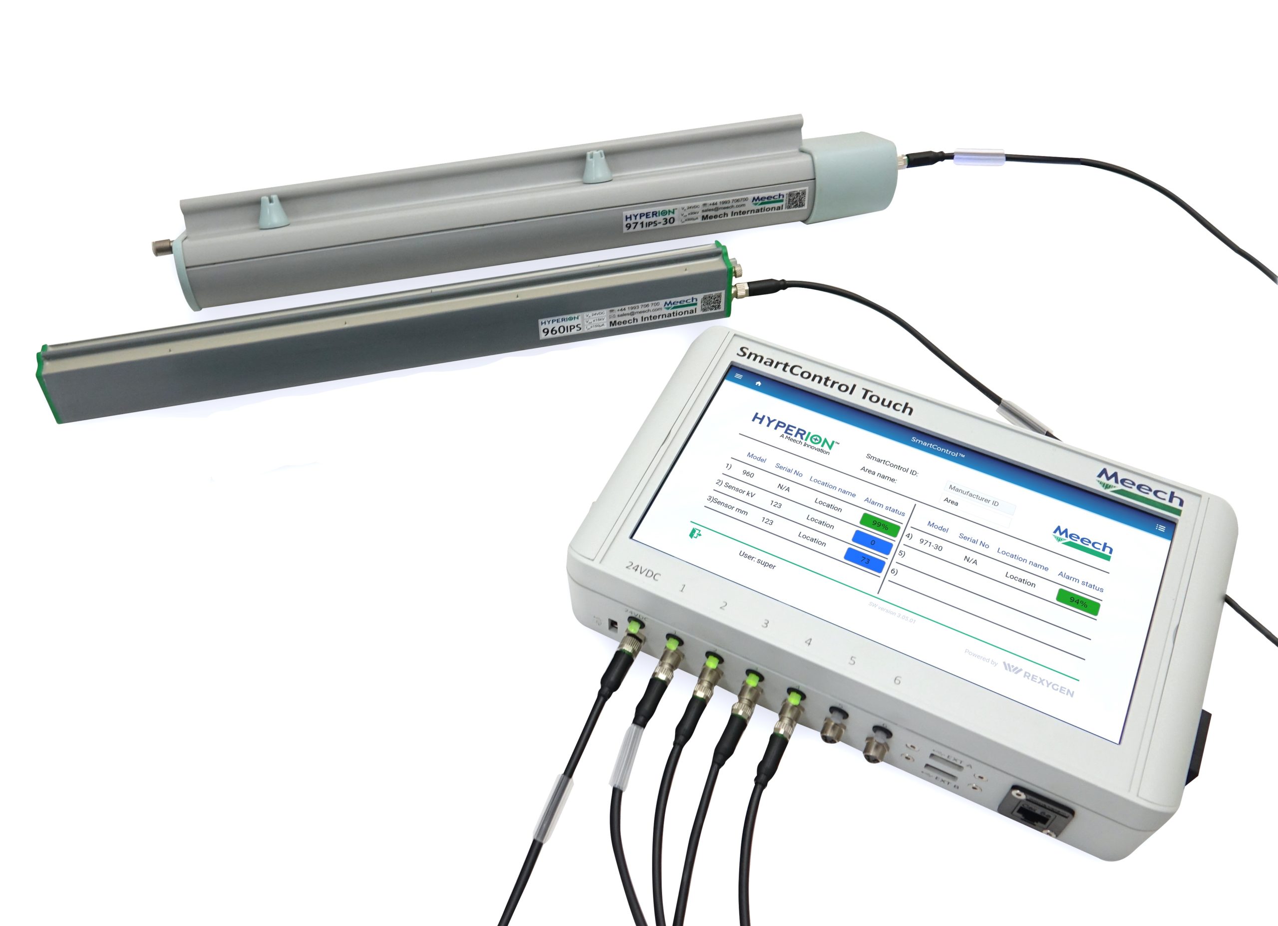 Controlled components